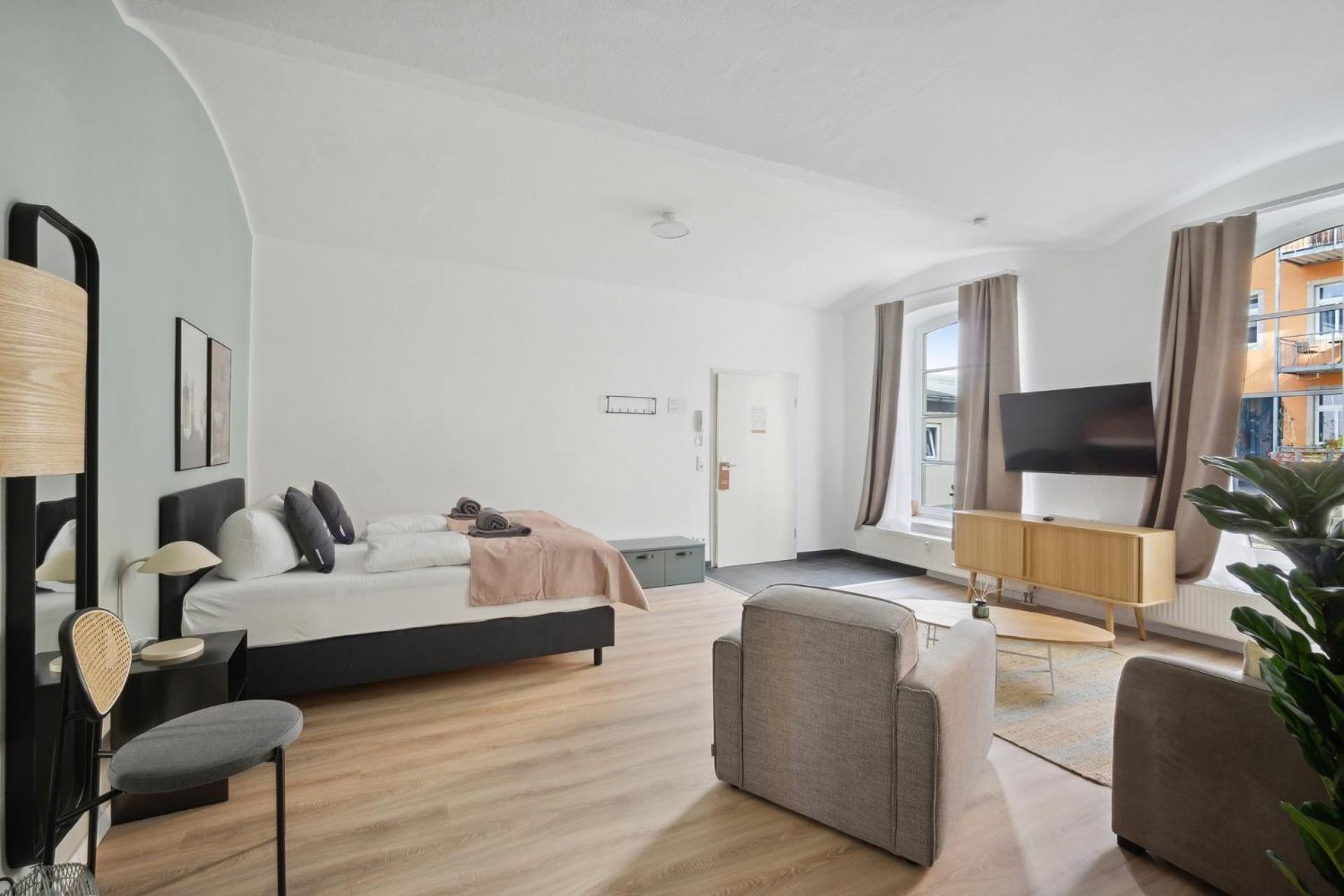 Limehome Dresden Jordanstrasse Номер фото